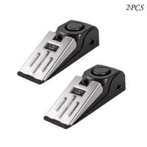 Syenll Door Stop Alarm, 2 Pack Door Stopper with 120DB Security Alarm